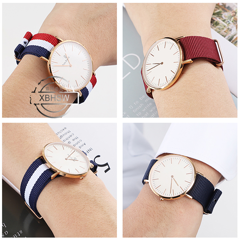 Uhrenarmband für DW Nylon-Armb – Curved Spring Bar Bewertung und Preis
