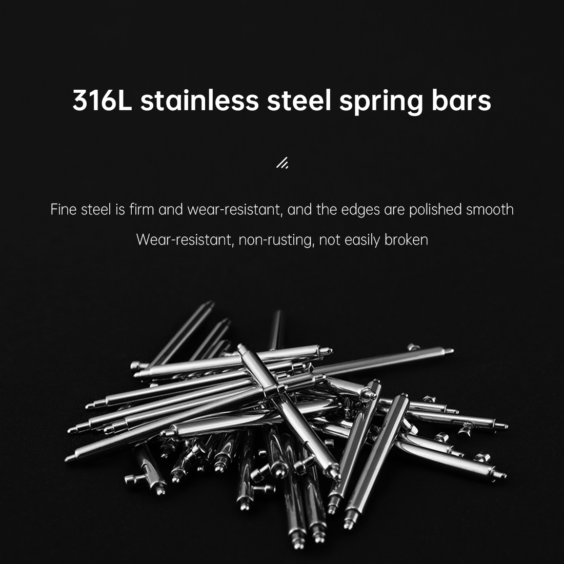 Maikes 316L Edelstahl Schnellv – Curved Spring Bar Bewertung und Preis
