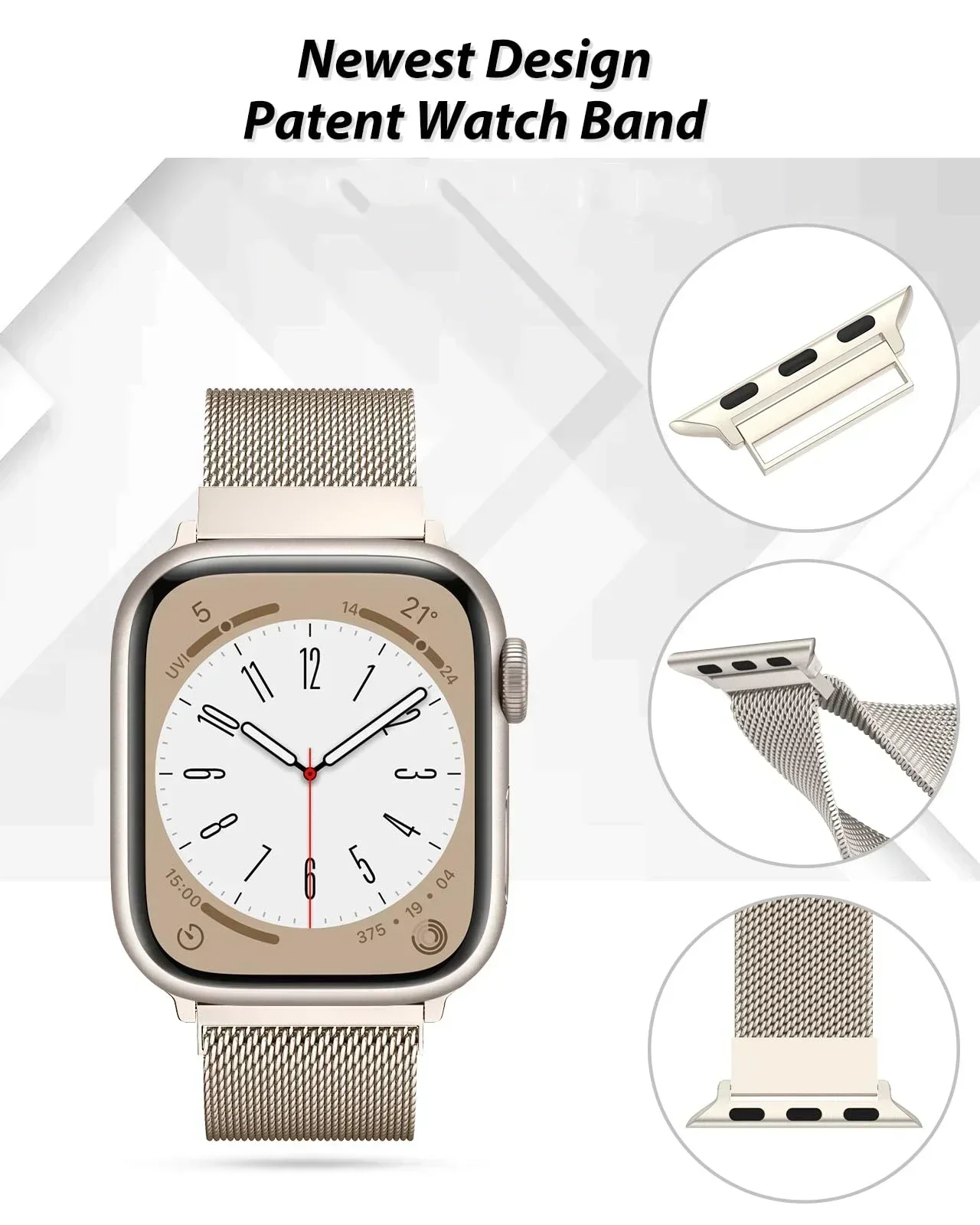 Metall-Milanese-Armband für Ap – Milanese Loop Magnetic Bewertung und Preis
