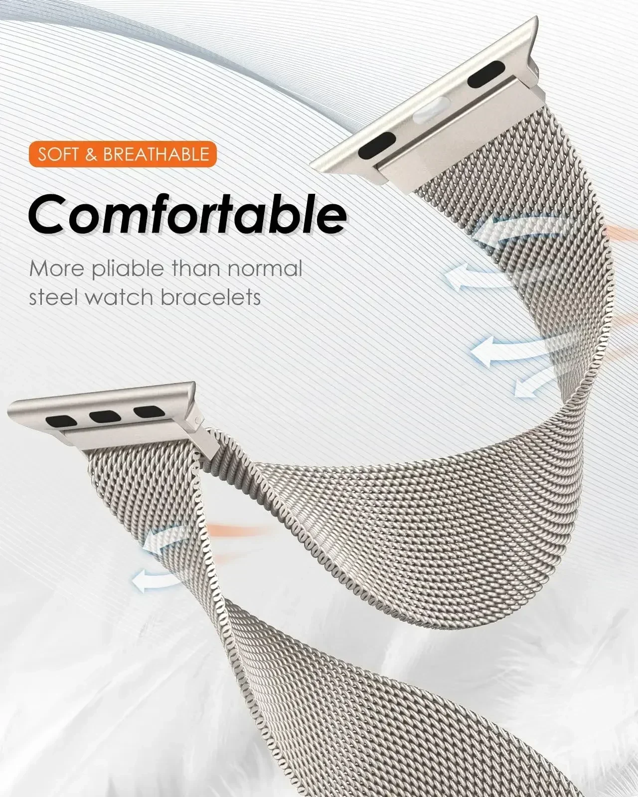 Metall-Milanese-Armband für Ap – Milanese Loop Magnetic Bewertung und Preis