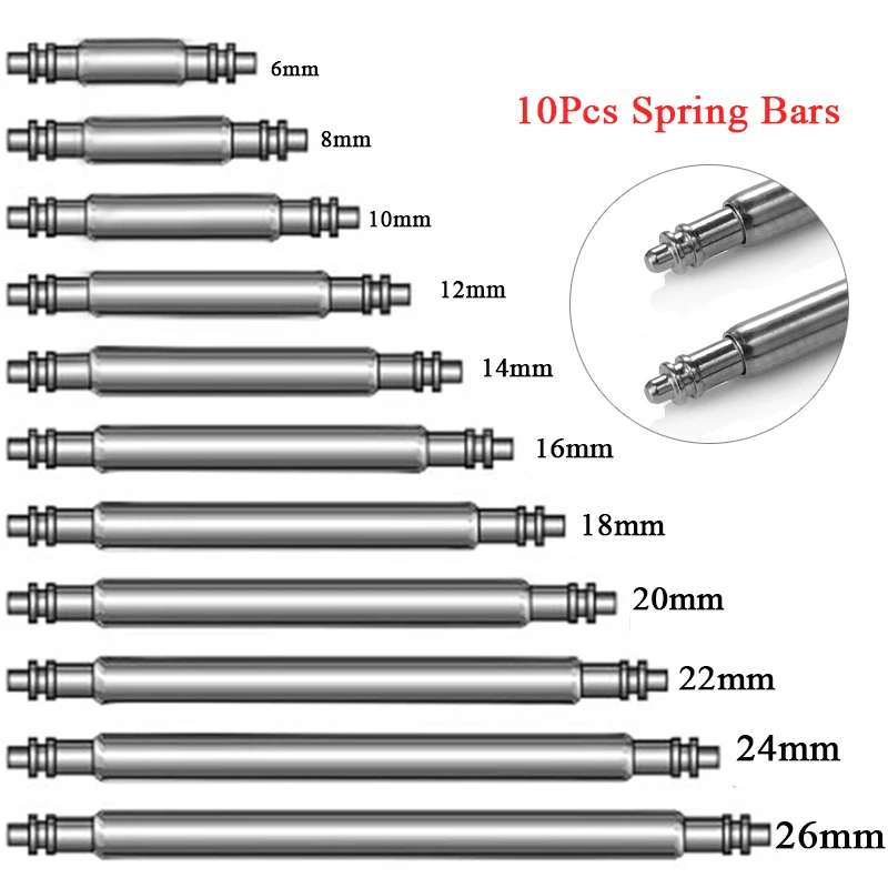 6mm 7mm 8mm 9mm 10mm 11mm 12mm – Curved Spring Bar Bewertung und Preis