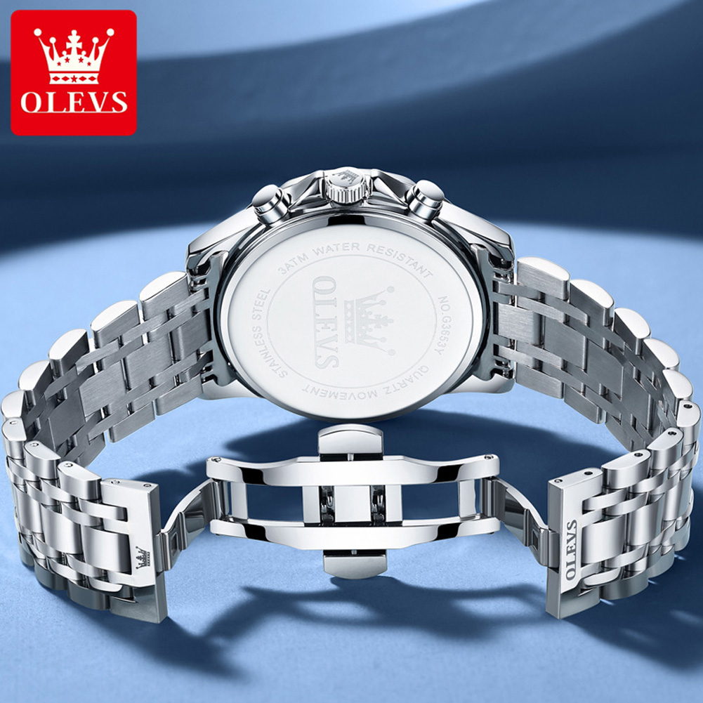 OLEVS 3653 Marken-Mondphasen-K – Cartier Watch Tank Bewertung und Preis