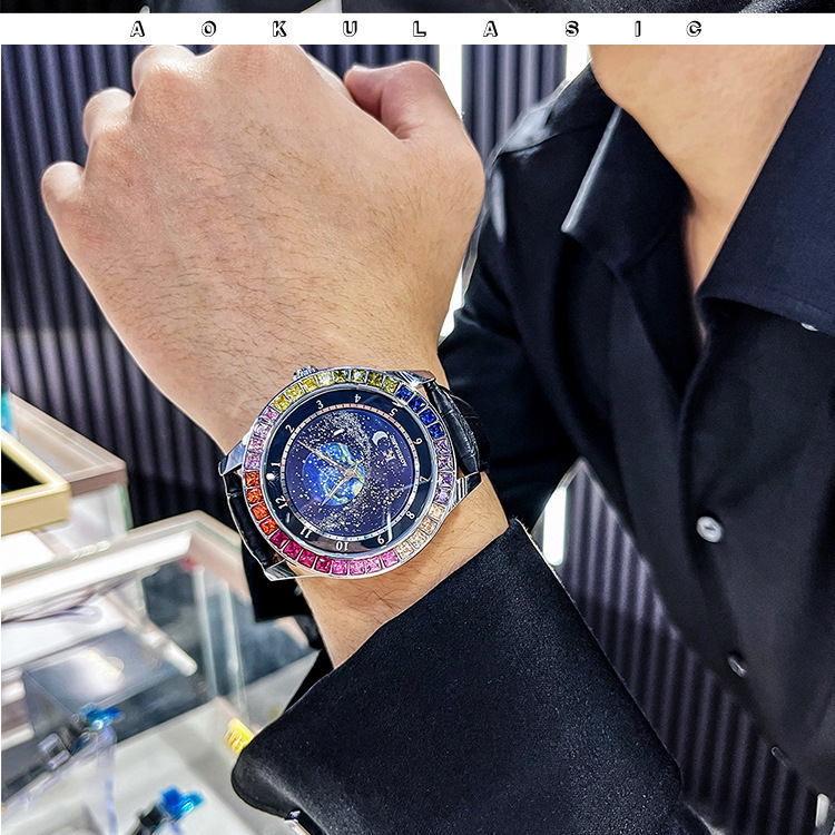 Luxus Sapphire männer Automati – Omega Watch Constellation Bewertung und Preis